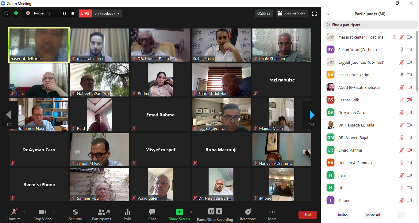 الدعوة إلى إعادة هيكلة الاقتصاد الفلسطيني كشرط لتحقيق الانفكاك عن الاحتلال