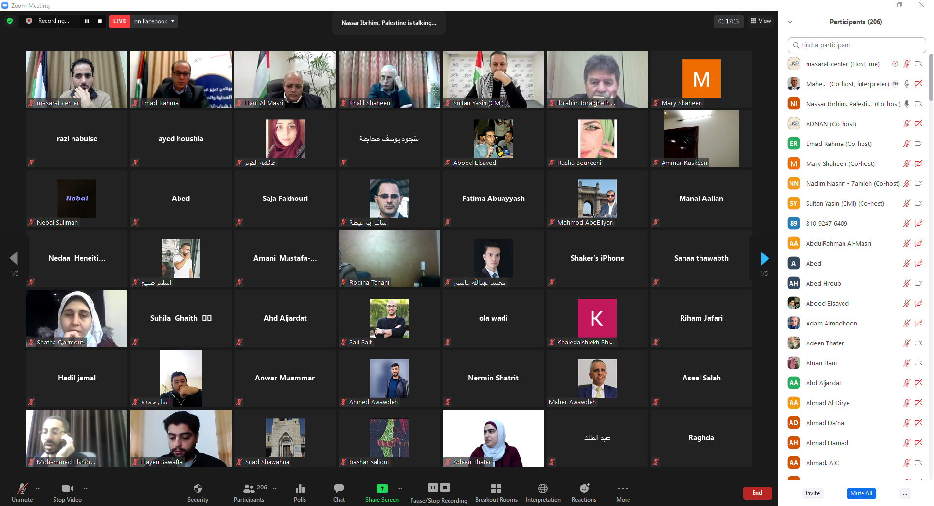 بمشاركة 200 شاب في مؤتمر "رؤى شبابية 2020": طرح رؤى ومبادرات شبابية لتعزيز الصمود 